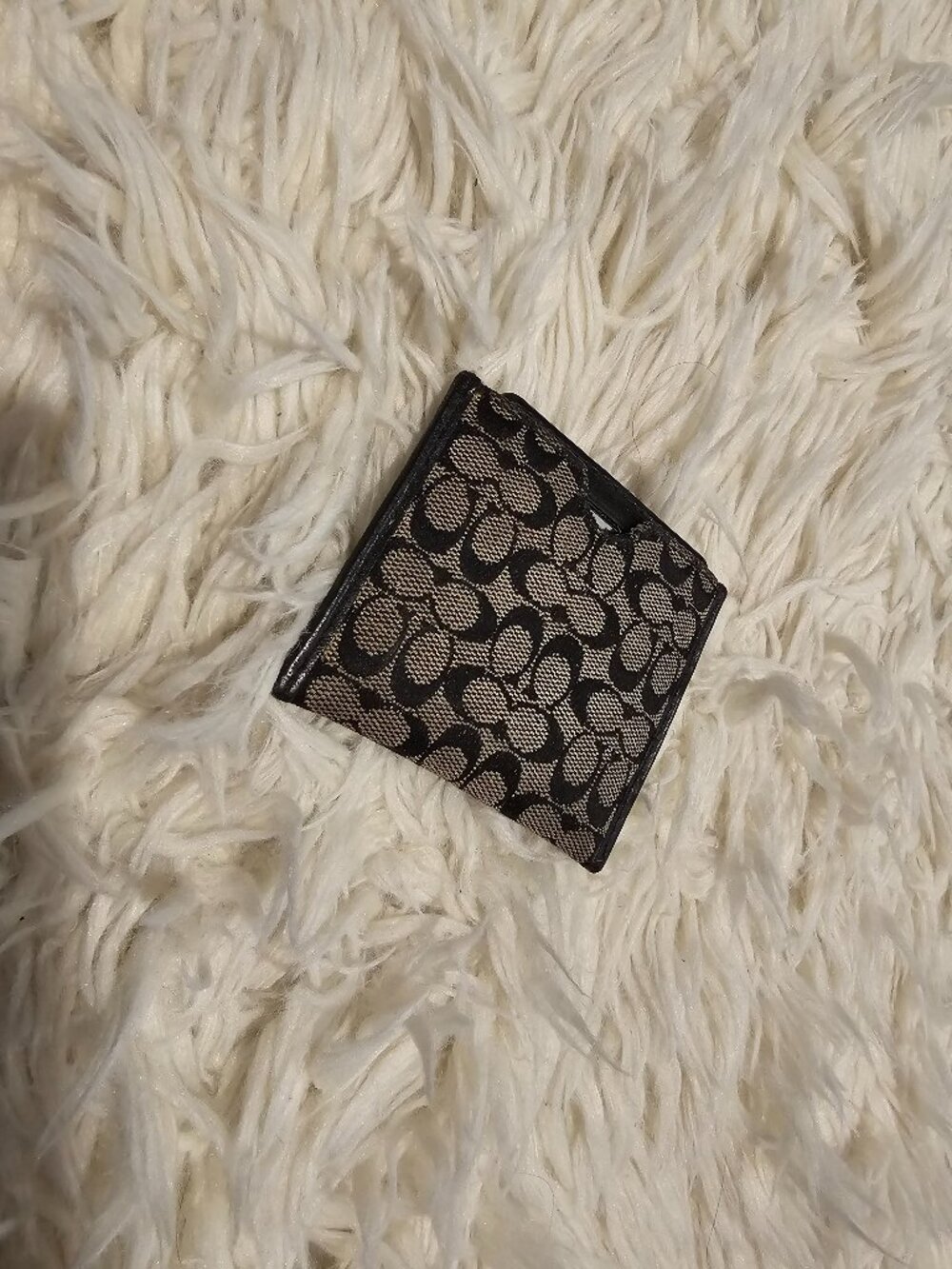 Coach Signature Monogram Mirror
